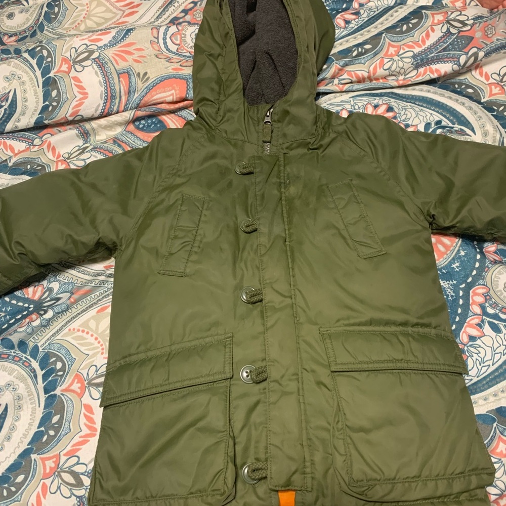 Gap down snorkel parka